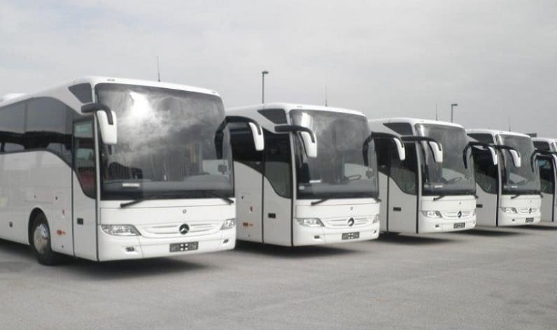 Bavaria: Bus company in Zirndorf in Zirndorf and Germany
