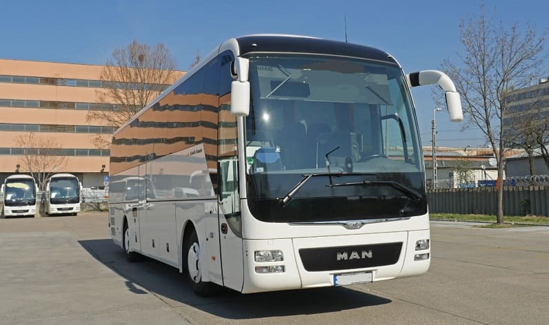 Karlovy Vary: Buses operator in Cheb in Cheb and Czech Republic